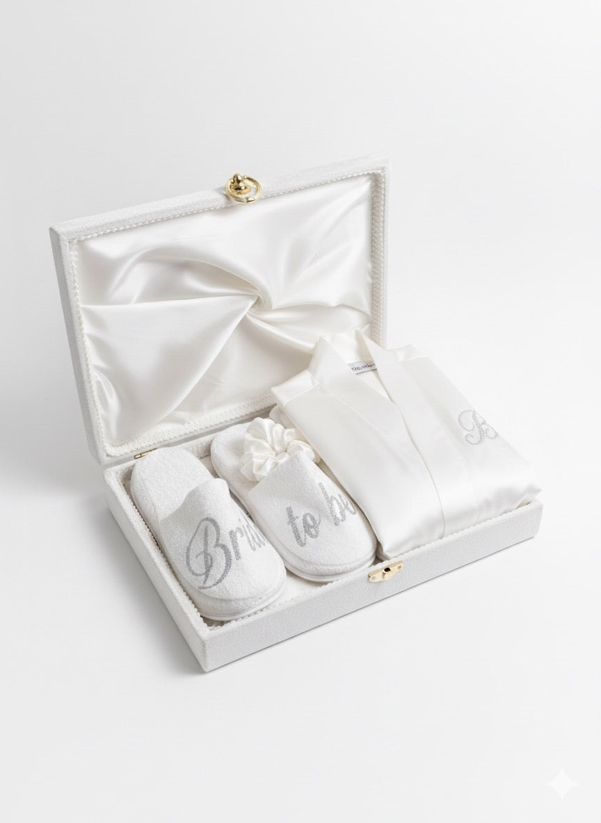 Box Cadeau Mariée Personnalisée Dakar | Coffret Luxe Soie