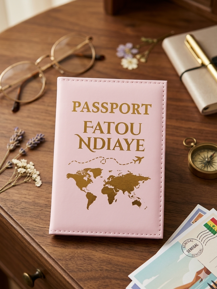 Protège-passeport personnalisé