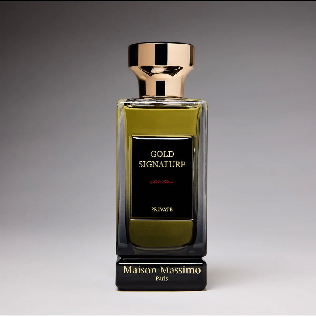 Parfum maison Massimo 🇫🇷 Paris Gold Signature + boîte personnalisée