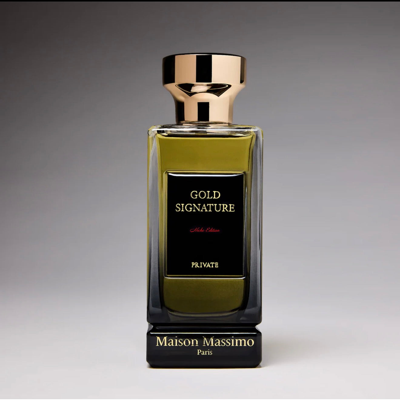 Parfum maison Massimo 🇫🇷 Paris Gold Signature + boîte personnalisée
