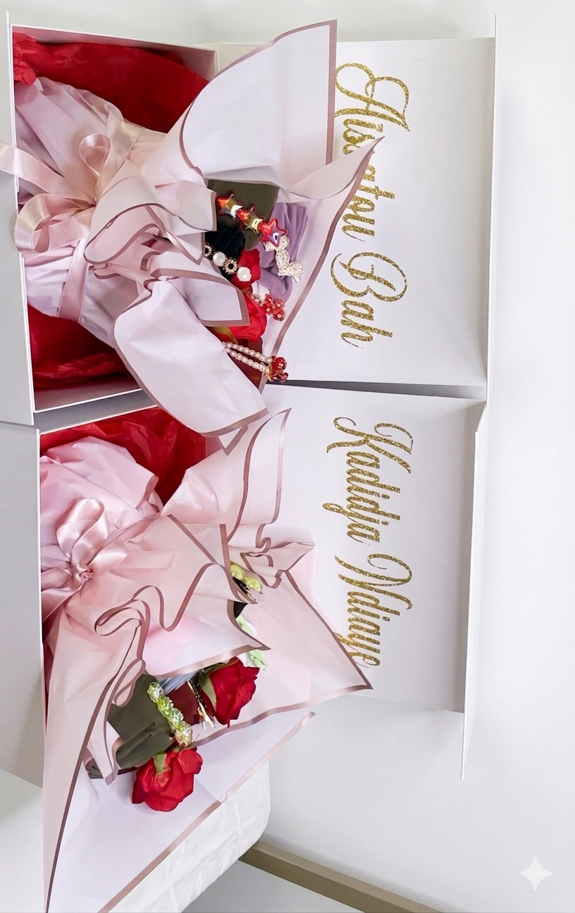 Bouquet Foulard Jersey Personnalisé made in Turquie