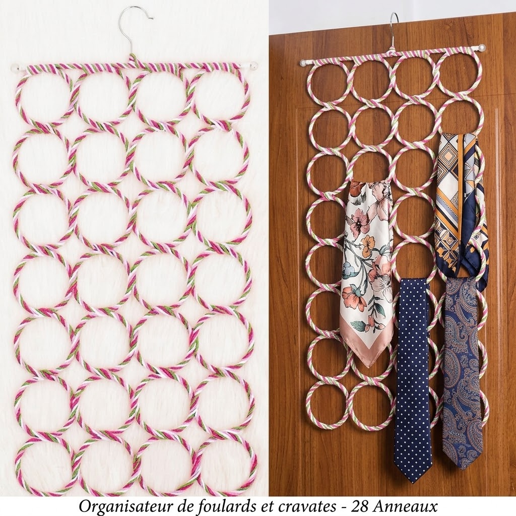 Organisateur de foulard hijab