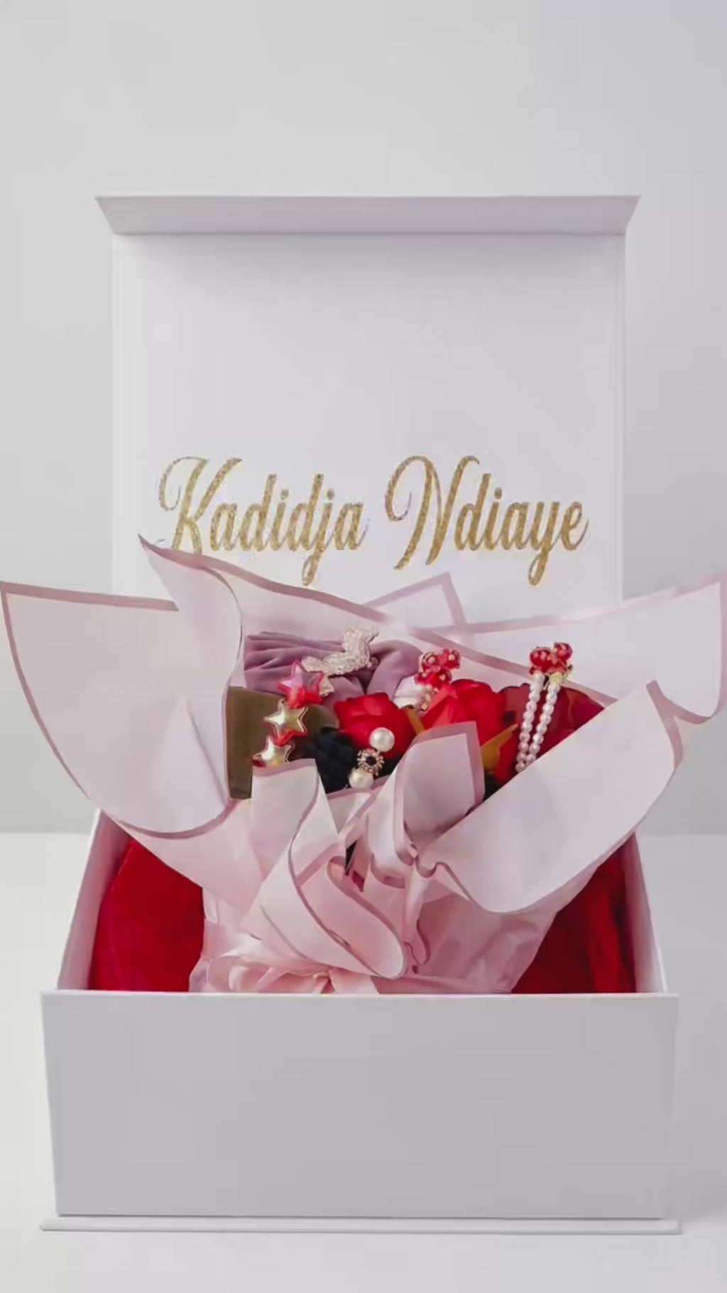 Bouquet Foulard Jersey Personnalisé made in Turquie
